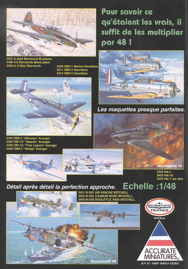 Replic 079 - F4D Skyray, FW-189 A-1, Me-410, A-3 Skywarrior